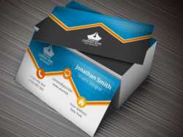 Stack of Business Cards
