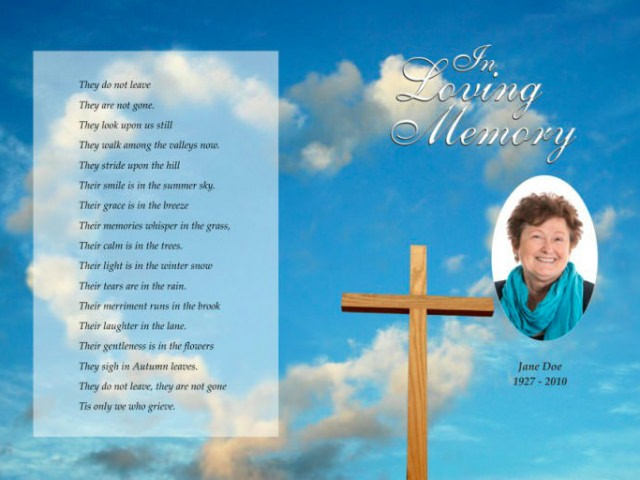 In Loving Memory Order Of Service